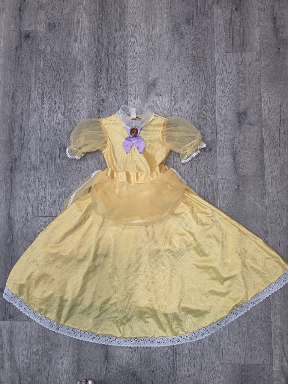 VINTAGE Disney Store Jane dress from Tarzan halloween Costume Lace Trim sz 8-10